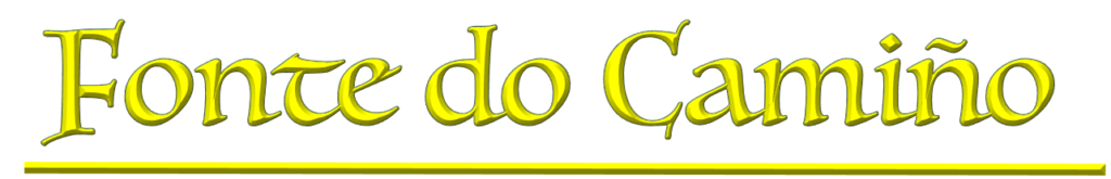 LETRAS FONTE DO CAMIÑO