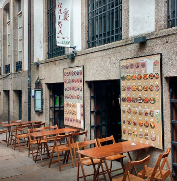 Restaurante Galeón Raíña en Santiago de Compostela