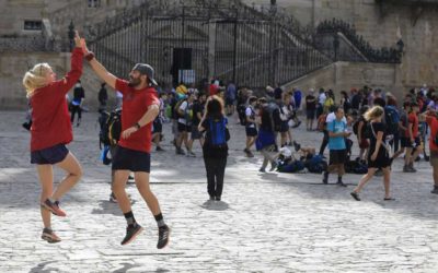 El Camino de Santiago bate el récord de peregrinos