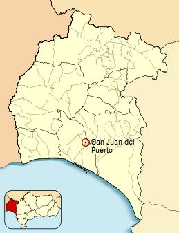 MAPA SAN JUAN DEL PUERTO