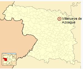 MAPA VILLANUEVA DE AZOAGUE