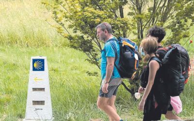 El número de peregrinos del Camino de Santiago sube