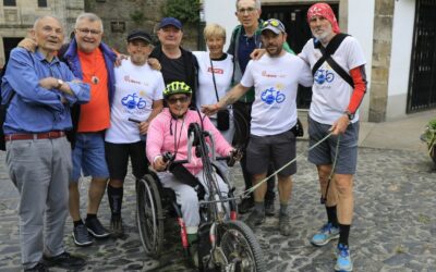 El Camino de Santiago en un triciclo adaptado