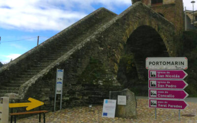 El pueblo de Galicia en pleno Camino que volvió a nacer tras ser devorado por el Miño